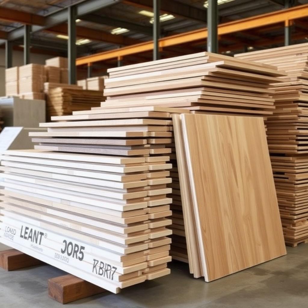 Wood planks and tiles