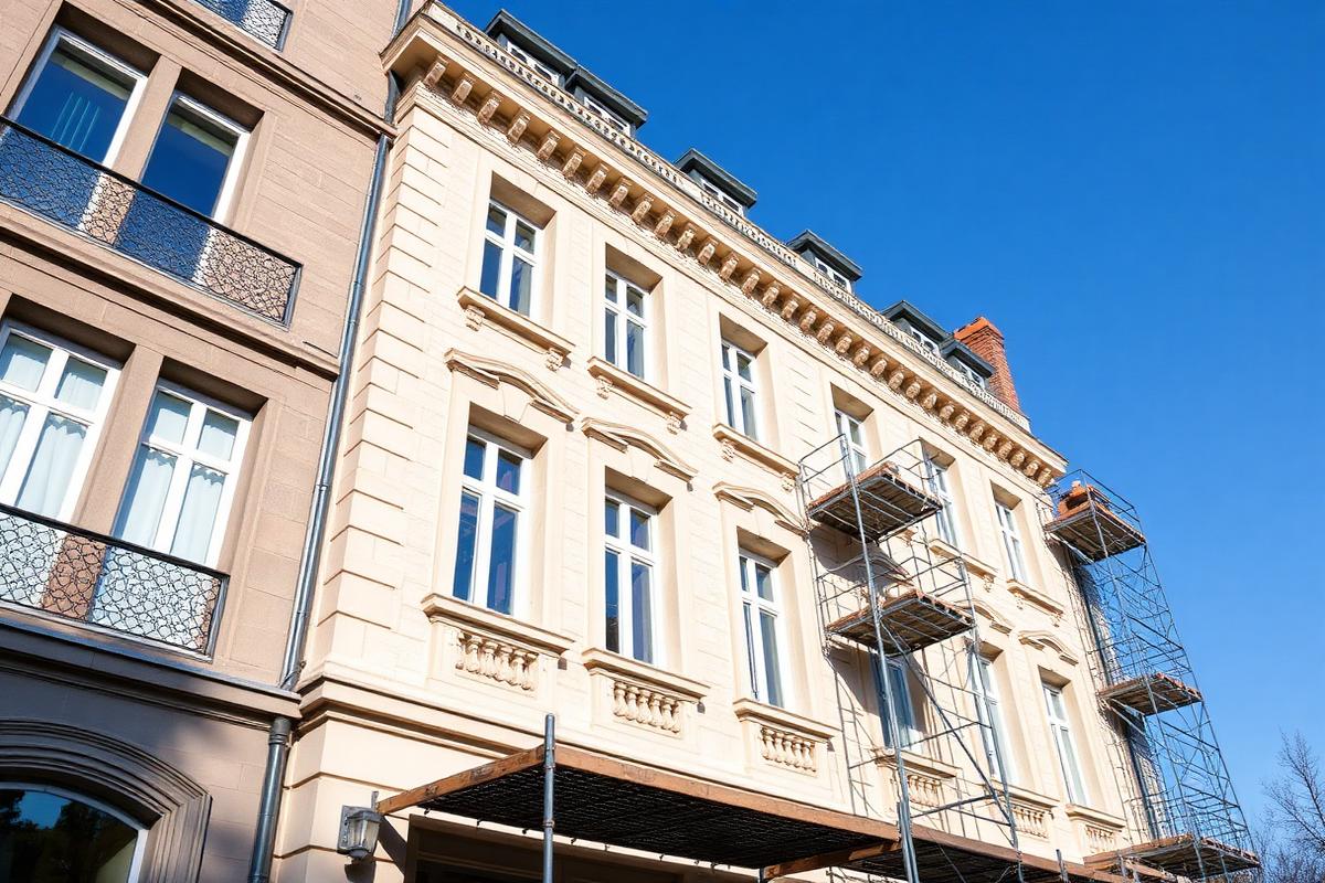 Facade renovation